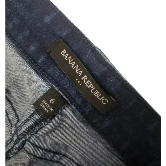 Banana Republic Denim Abk Skirt Size 6 - Picture 5 of 7